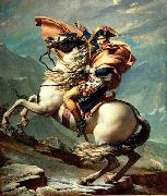 Jacques-Louis David Napoleon at the Saint Bernard Pass oil painting artist